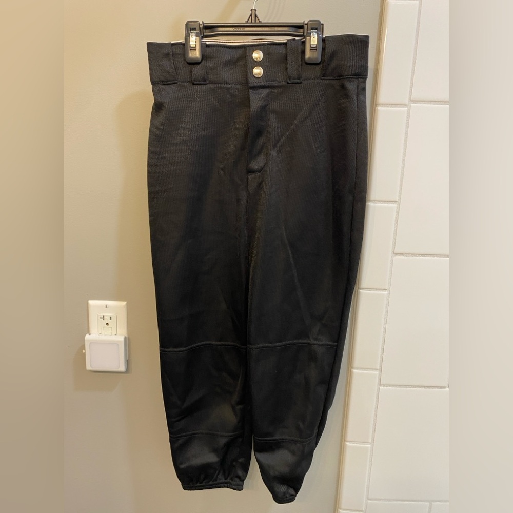 Wilson Black Baseball Pants / Size Youth M / VGUC